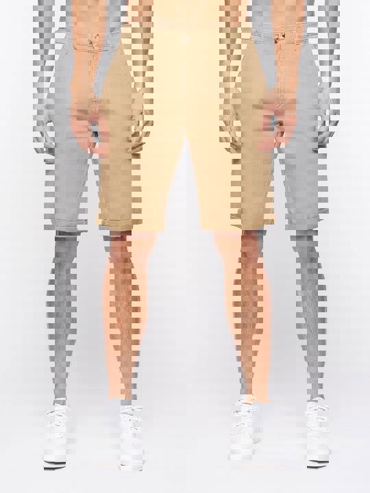 Crosshatch Sinwood Chino Shorts Sand