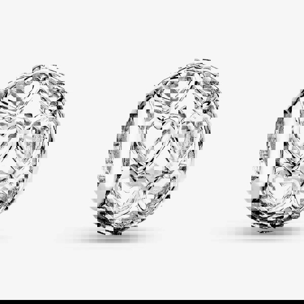 Rosa Lea Openwork Heart Rows Charm AM-2THB008004