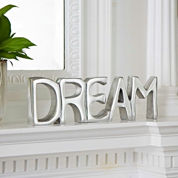 Paper High Recycled Metal Dream Sign