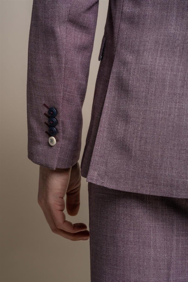 Miami lilac blazer back detail