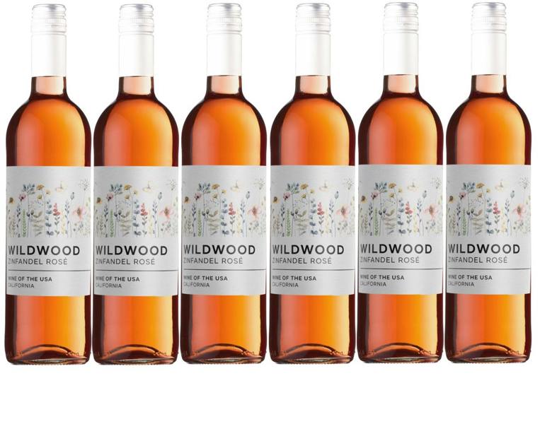 Wildwood Californian Zinfandel Rose (6 x 750ml - 8.5%)