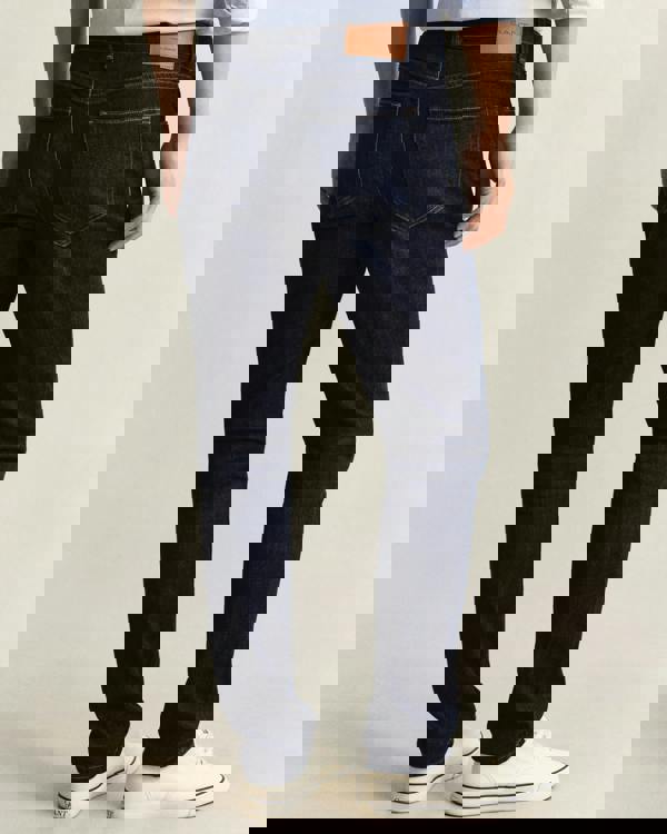 GANT Mens Slim Fit Gant Jeans - 962 Dark Blue Broken In