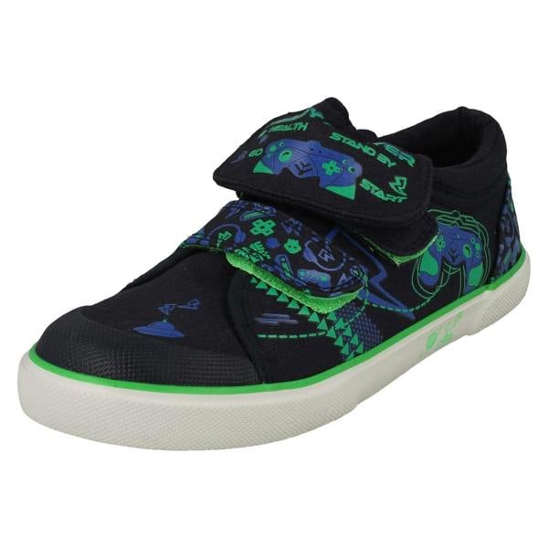 Start-rite Childrens Startrite Casual Hook And Loop Fastening Canvas Shoes Level Up