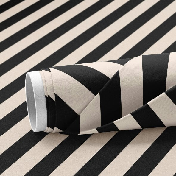 Love Frankie Liquorice Reversible Checkmate & Helter Skelter Cushion