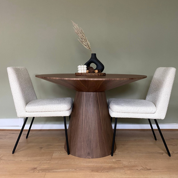 Lotus Dining Table - Walnut
