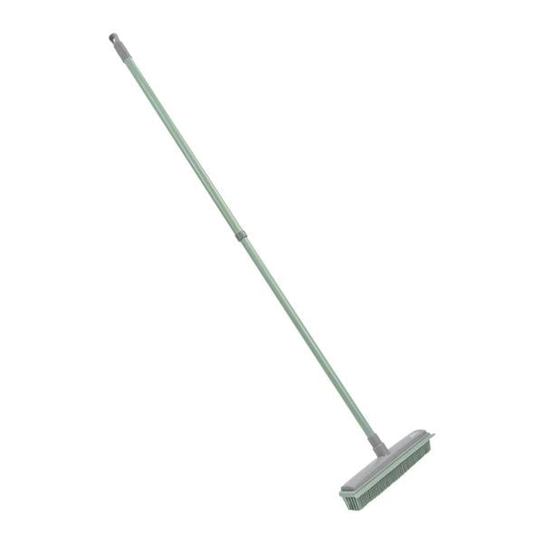 JVL Rubber Broom - Green
