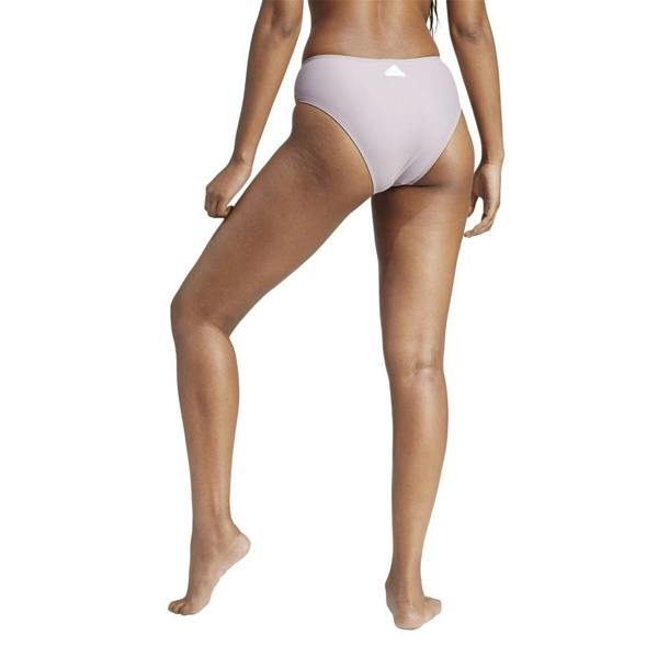 Adidas Womens/Ladies Icons High Waist Bikini Bottoms - Purple - 