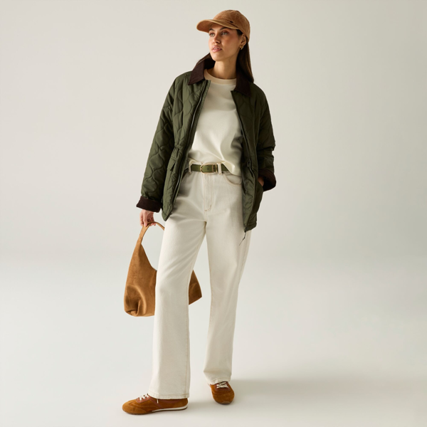 Regatta Womens Amira Quilted Padded Jacket - Dark Khaki