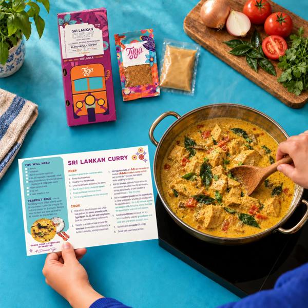 Tyga Foods Global Curries Recipe Kit Gift Set