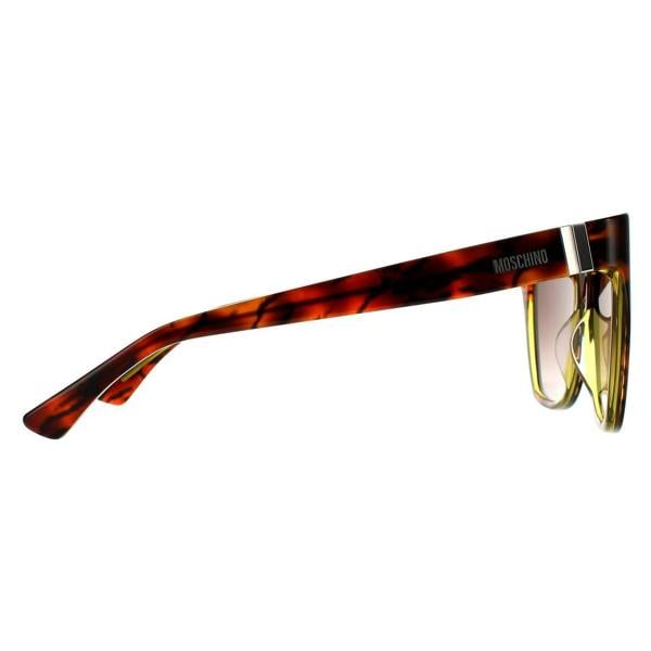 Moschino Sunglasses MOS066/S HJV HA Havana Yellow Brown Gradient