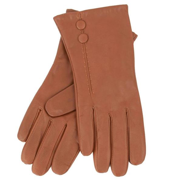 Eastern Counties Leather Womens/Ladies Hattie Leather Winter Gloves - Tan - 