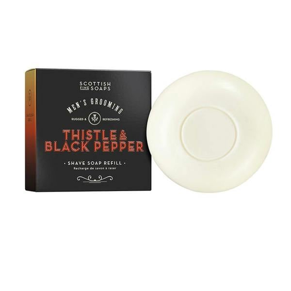 Scottish Fine Soaps Thistle & Black Pepper Shave Soap 1 ea
