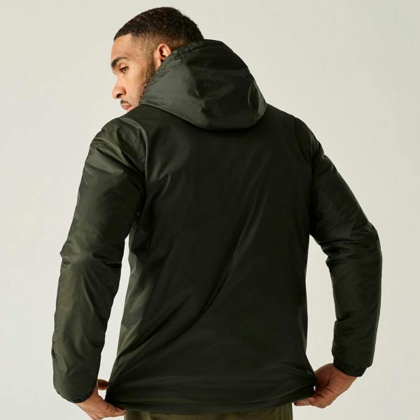 Regatta Mens Kybre Fleece Lined Jacket - Dark Khaki - Dark Khaki - 100% Polyamide