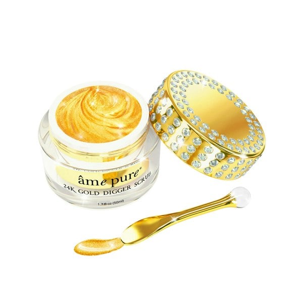 Âme Pure 24K GOLD DIGGER SCRUB - Exfoliating Face Scrub With Vitamin E