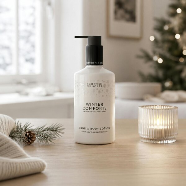 Scottish Fine Soaps Scottish Fine Soaps Winter Comforts Hand Care Set 2X300ml Pump Bottles Duo