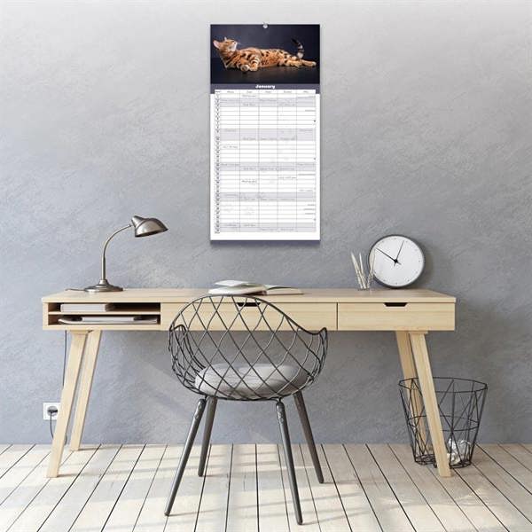 Cats Family Organiser 2027, Family Planners, Month To View, Cats, Gift