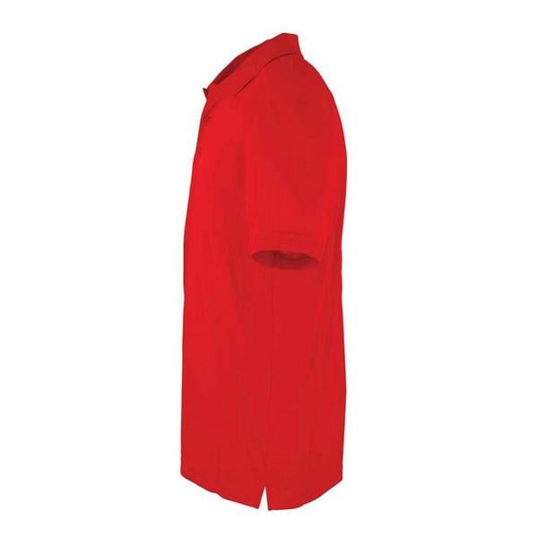 Premier Mens Coolchecker Pique Polo Shirt - Red