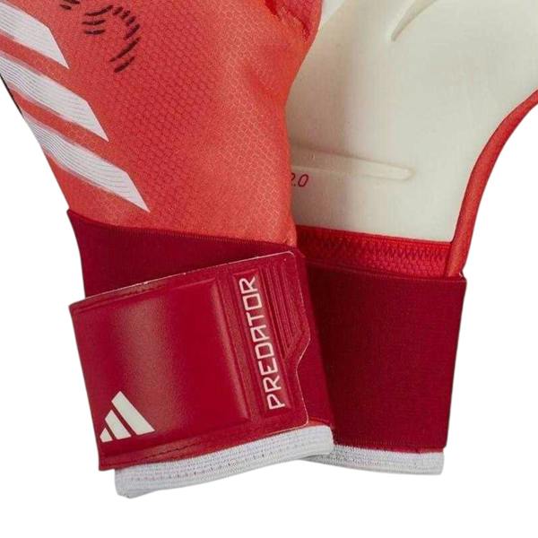 Adidas Childrens/Kids Predator Pro Goalkeeping Goalkeeper Gloves - Red/Black - 
