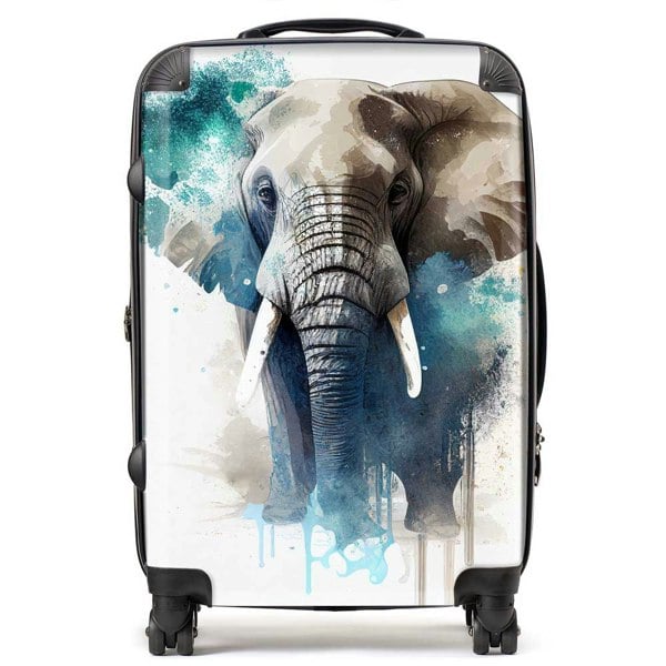 Warren Reed Majestic Elephant Splashart Suitcase