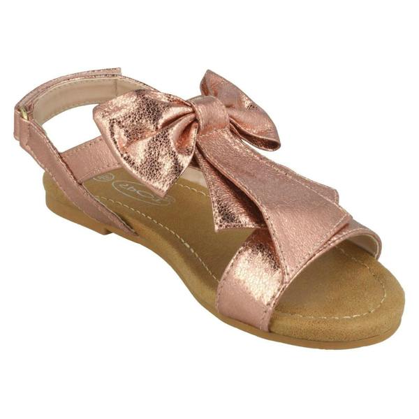 Spot On Girls Spot On Bow Trim Sandals