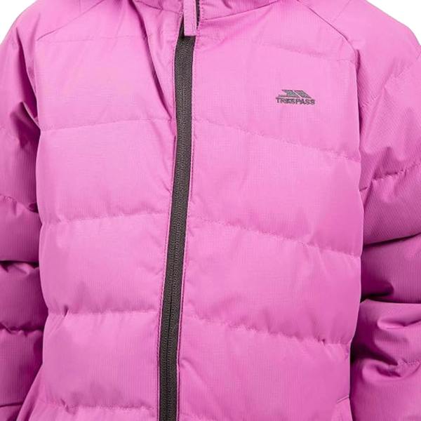 Trespass Childrens Girls Amira Casual Jacket - Rose Blush - 