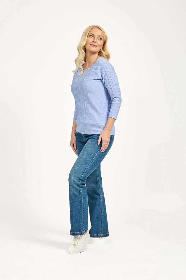 Mudflower All-Over Ribbed Jumper