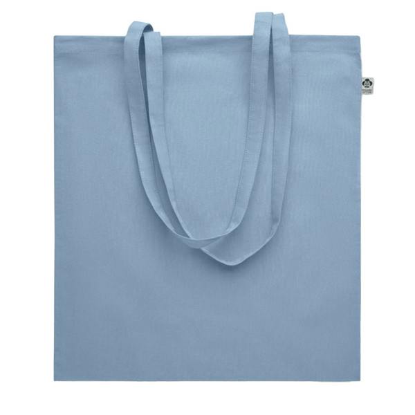 MidOcean Onel Plain Organic Cotton Shopper Bag - Baby Blue
