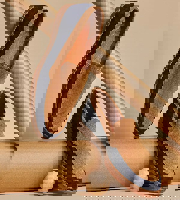 Embassy London Gareth - Tan & Dark Blue - Men’s Two Tone Suede Loafer