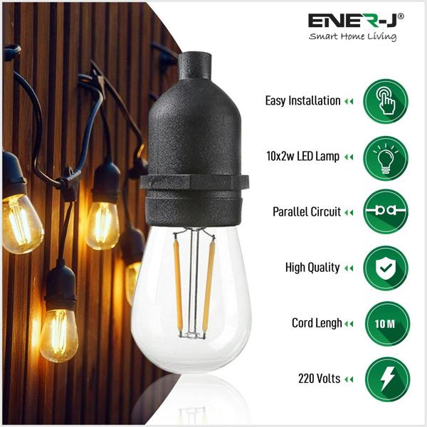 ENER-J 1W Filament Bulb compatible with T471 kit