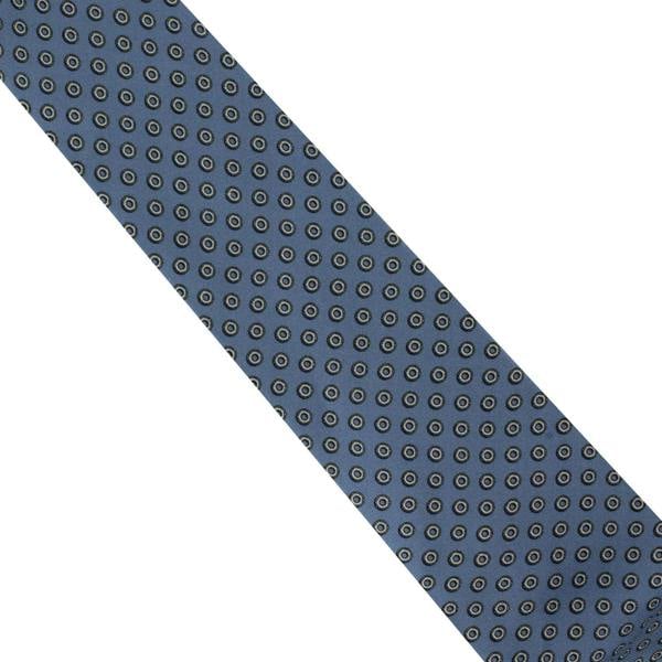 Dunhill mulberry silk tie in a hexbolt pattern