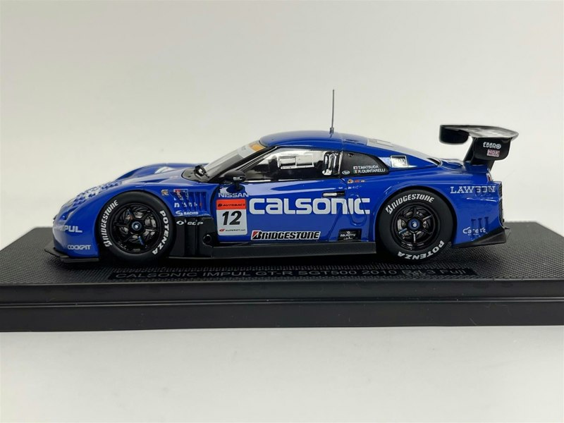 Ebbro Nissan GTR Calsonic Impul SGT500 2010 Rd.3 Fuji #12 1:43 Scale 44443