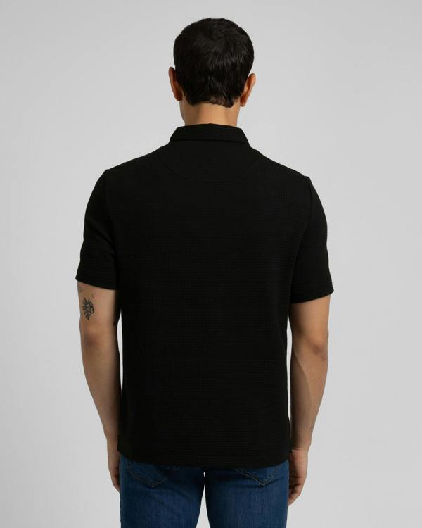 Steel & Jelly Ivy - Square Jacquard Polo Shirt