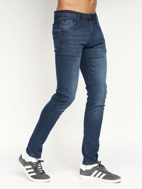 Duck and Cover Tranfold Slim Fit Jeans Dark Wash