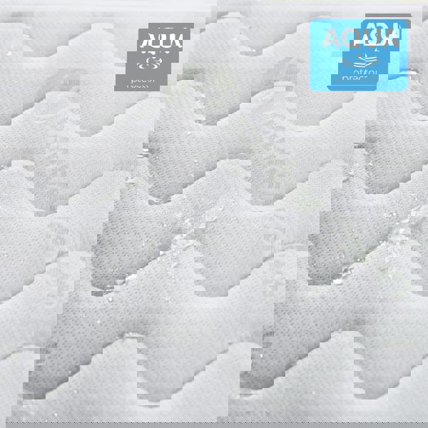 Viculii Enhanced Hypoallergenic Fibre Core Bamboo Cot Mattress 120x60x10cm