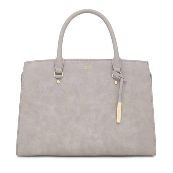 LaBante London Cruelty Free & Sustainable Aricia Grey Vegan Laptop Bag for 13 inch Laptops