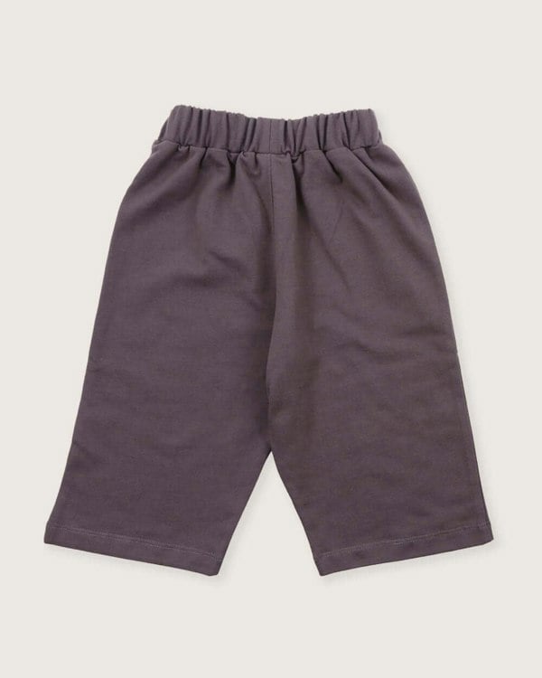 Organic cotton Charcoal Grey Stripe Print Trousers - image 5