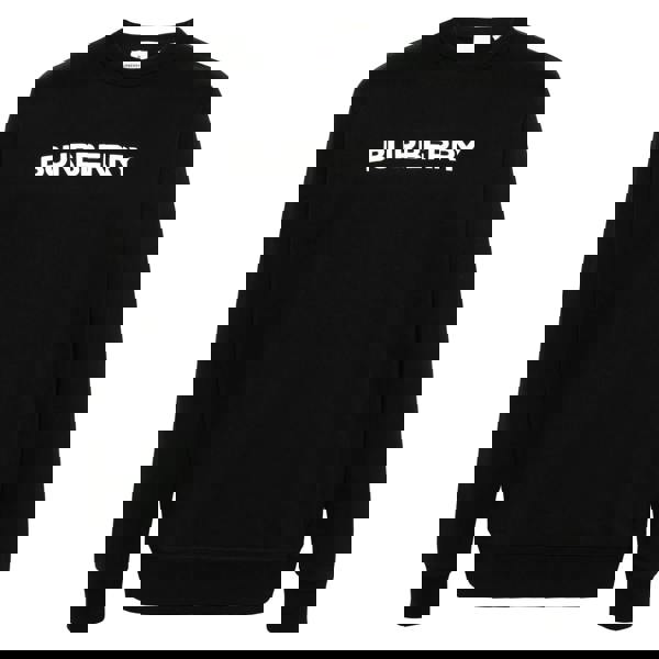 Burberry Logo Print Sweatshirt   in  Black