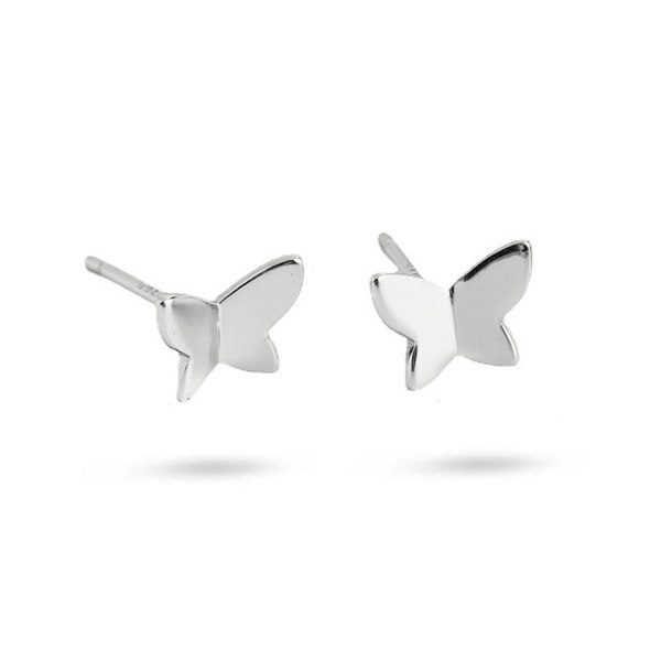 Gold Trip Butterfly Stud Earrings