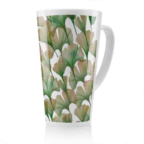 Benjamin Tate Design Ginkgo biloba Latte Mug