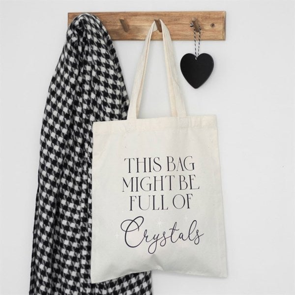 Serano Full of Crystals Polycotton Tote Bag