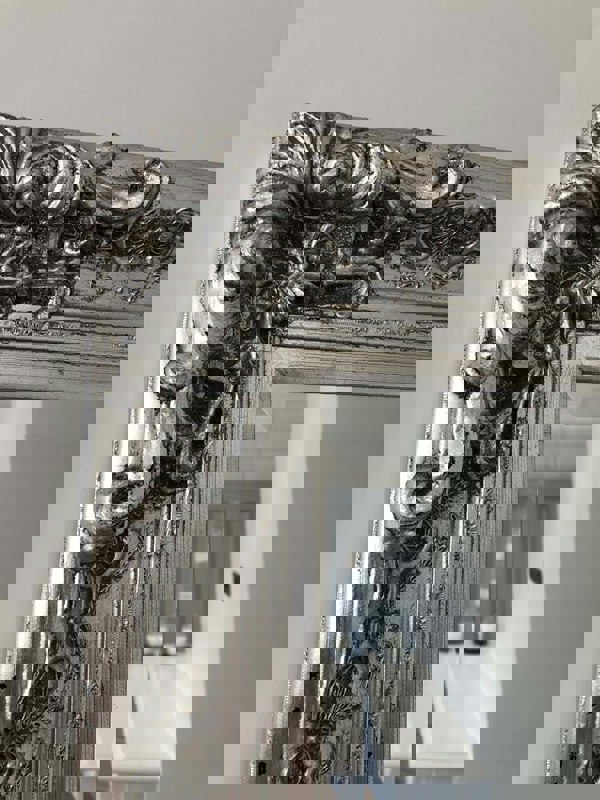 Exclusive Mirrors Payton Full Length Mirror Antique Silver - 190cm x 81.5cm