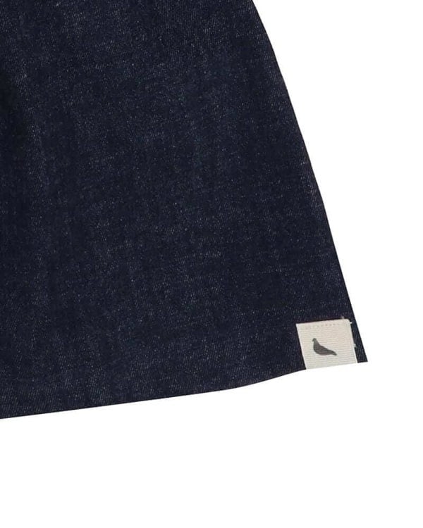 organic cotton Navy Denim Bracer Skirt - image 4