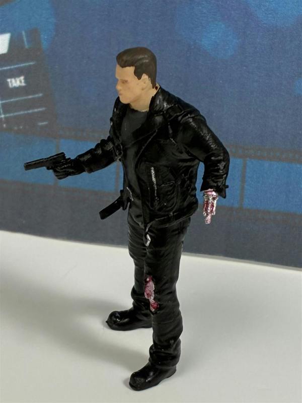 MCSlots Terminator 2 T-800B 1:43 Scale Painted Figure Cartrix CTPL043