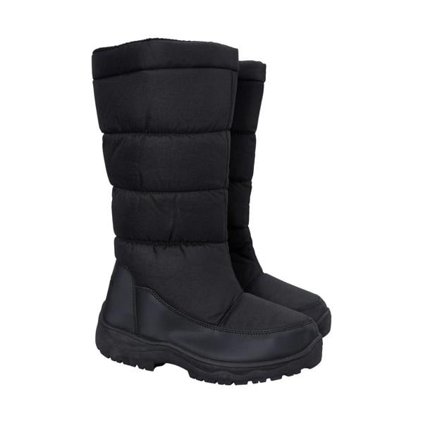 Mountain Warehouse Womens/Ladies Icey Long Snow Boots - Black - 