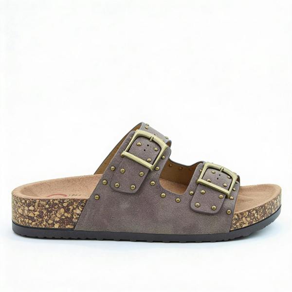 Heavenly Feet POLLY Mules Sandals   in  Brown
