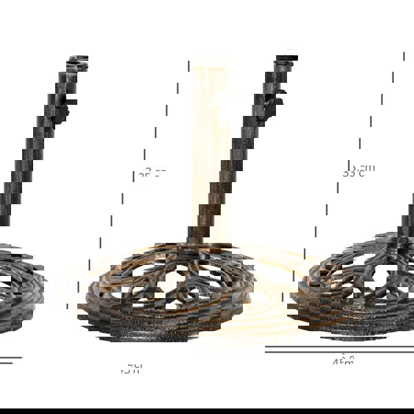 Center Pole Umbrella Base