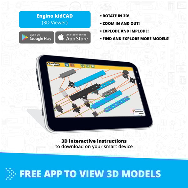 Inventor Motorised: Race Car with 10 bonus models