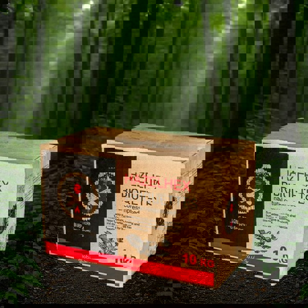 Globaltic HazelHex Briquettes 10kg