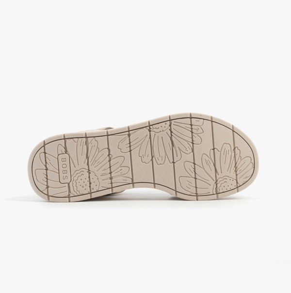 Skechers BOBS SUN RAY Womens Sandals Taupe
