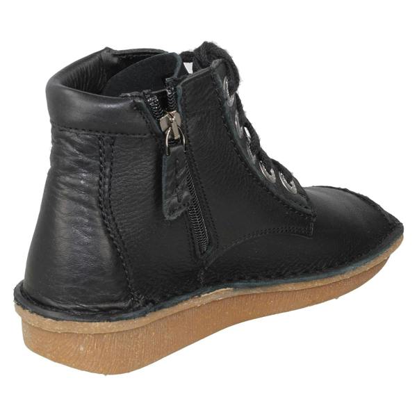 Clarks Ladies Clarks Lace Up Casual Ankle Boots Funny Cedar